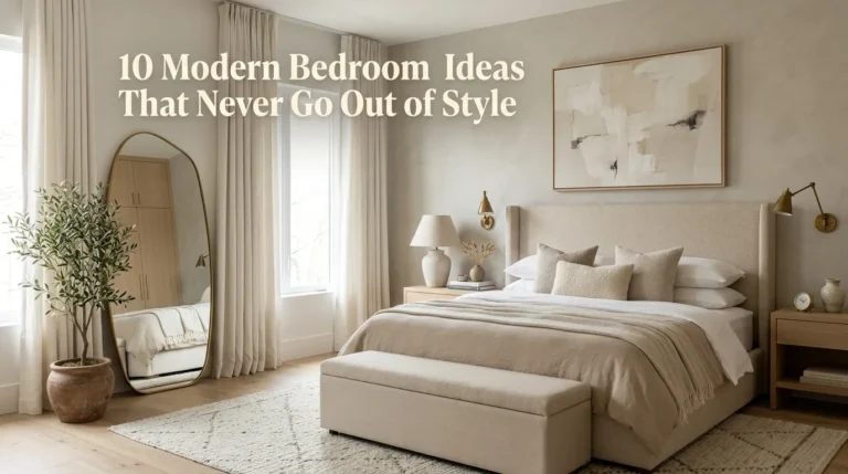10 Modern Bedroom Ideas That Never Go Out of Style